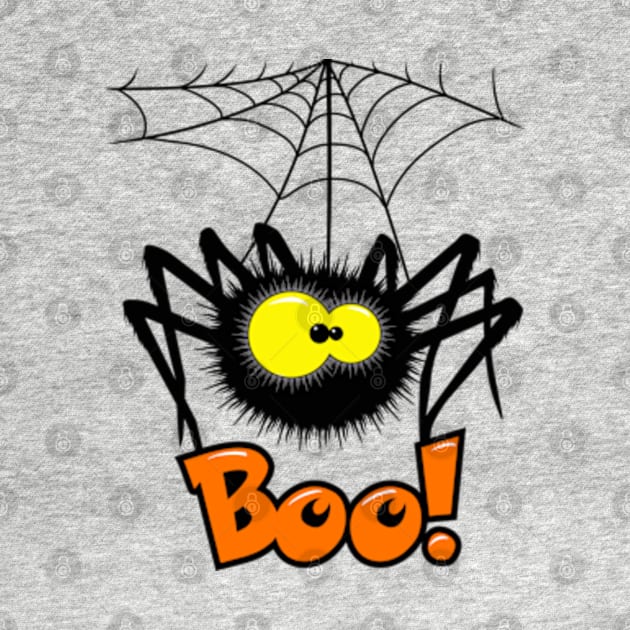 Cute Halloween Spider by Scud"